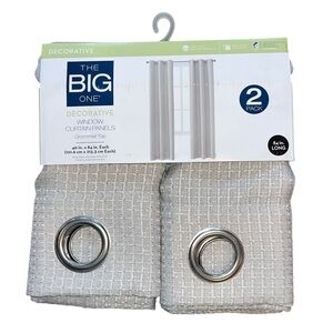 Window curtain panels